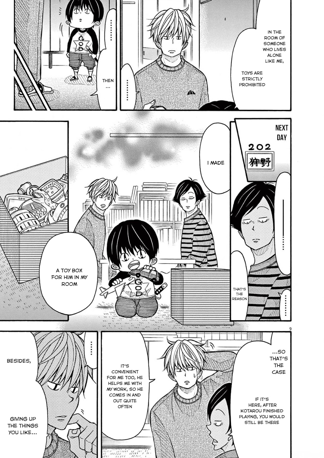 Kotaro Lives Alone, Chapter 152 image 009